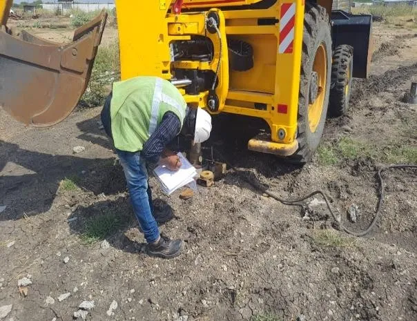 Pile test for MMS foundation as per NABL Standards