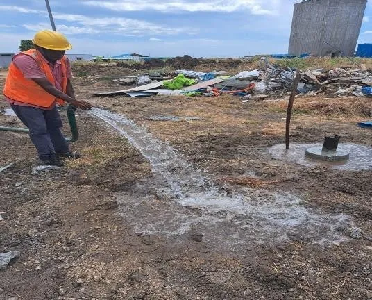 Pile test for MMS foundation as per NABL Standards