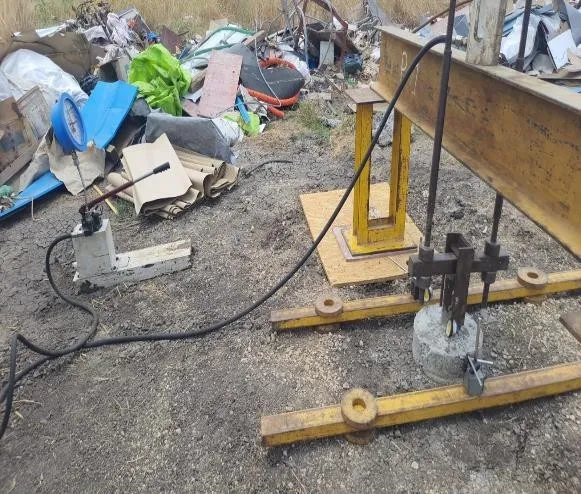 Pile test for MMS foundation as per NABL Standards