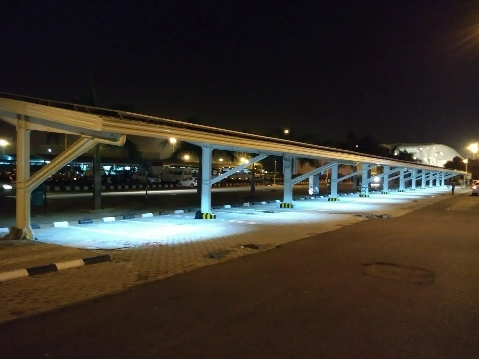 Car port solar @Bengaluru International Airport Limited